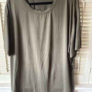 Zuda Men's Khaki Men’s Short Sleeve-T.  Very Soft Athletic Wear!